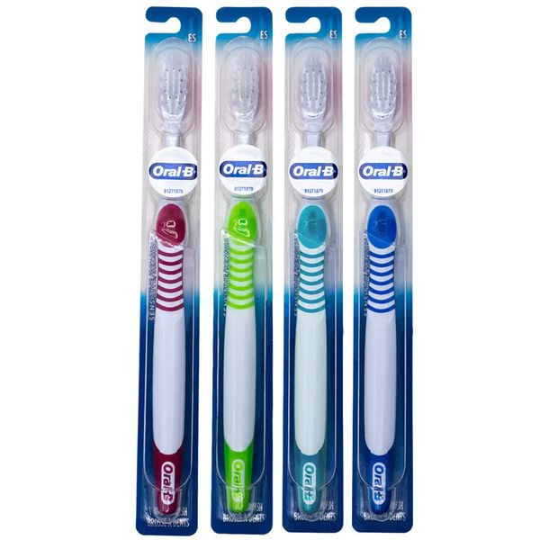 Oral-B Complete Sensitive Toothbrush, 35 Extra Soft - Pack of 4