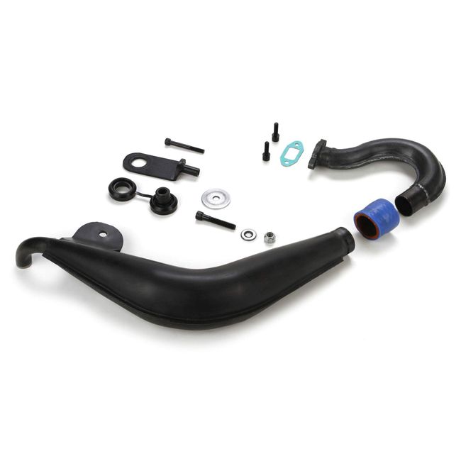 Losi Tuned Exhaust Pipe 23-30cc Gas Engines 5IVE-T LOSR8020 Replacement Engine Parts Car/Boat