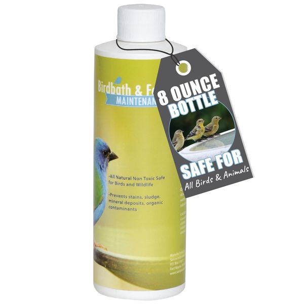 Sanco 88002 Bird Bath & Fountain Maintenance, 8 Oz 8 oz.