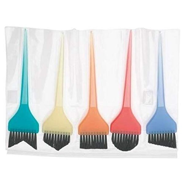 Hairdressers 5 piece Colour/Tint brush set