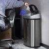 13 Gal/ 50L Stainless Touch Free for Office Kitchen Automatic Sensor Trash Can