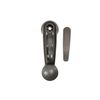 PT Auto Warehouse PT-1001G - Interior Inside Window Crank Door Handle, Gray - Front Left Driver Side for Peterbilt
