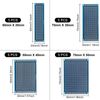 20PCS 4 Values Double Sided PCB Board Kit, Prototype Boards 1.6 mm Thickness Prototype Kit Compatible for Arduino for DIY Electronic Experiments(Blue)