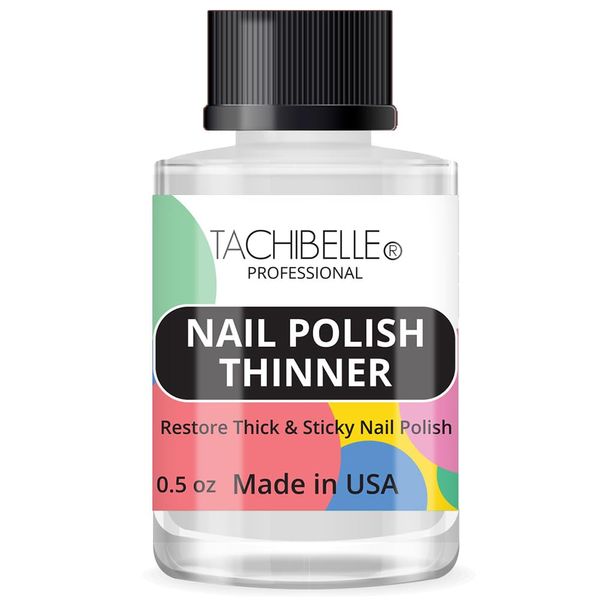 Tachibelle Nail Polish Thinner - Bring your old polishes back to life (1 Bottle)