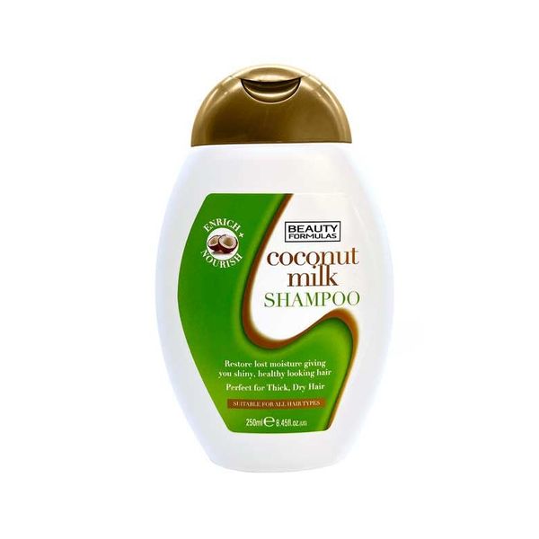 BEAUTY FORMULAS 250ML SHAMPOO COCONUT MILK