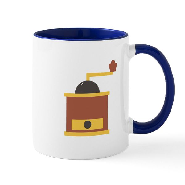 CafePress Coffee Grinder Mugs 11 oz (325 ml) Ceramic Coffee Mug