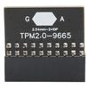 Replacement TPM2.0 Encryption Security Module, TPM 2.0 Encryption Security Module, 20Pin 2 10P Standalone Crypto Processor TPM 2.0 Module for Win11 for Gigabyte for ASUS