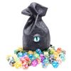 Haxtec Standing Dragon Eye Dice Bag-Blue L
