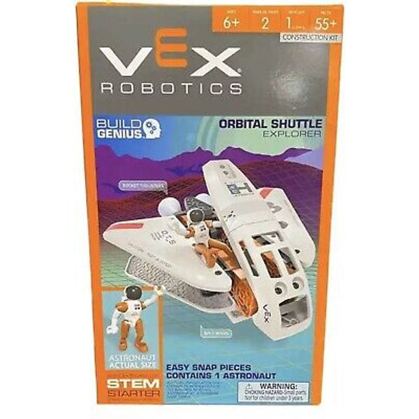 Hexbug Vex Orbital Shuttle Space  Explorer STEM Construction SPACE  robotics Toy