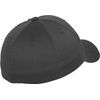 Flexfit Unisex Wooly Combed Cap (Flexfit Wooly Combed) - Grey (Darkgrey) Plain Blickdicht, size: s-m