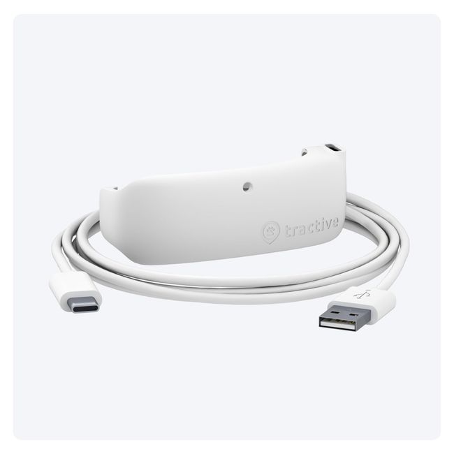 Tractive GPS Ladegerät (inkl. USB-C-Kabel) White