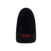QSM Exfoliating Glove (BLACK) Dead Skin Remover for Body Exfoliating mitt, Tan Removing mitt for Skin, Mongant Exfoliating Glove Erase Flanky Skin Dead Cells & Get your Smooth Soft Silky Skin for Days