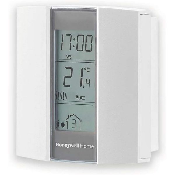 Honeywell Home T136C110AEU T136: Programmable Thermostat, White