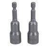 10mm + 13mm Magnetic Power Nut Setter Socket Driver with 1/4in Hex Shank 4pc