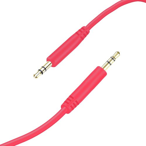 Replacement Beats Headphone Cord 3.5mm Male to 3.5mm Male Audio Cable Headset Aux Cord Compatible with Beats Solo2 Solo3 Studio3 Wireless Sony WH-1000XM4 WH-1000XM5 WH-CH720N Headphones (No Mic)-Red