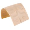2 PCS 3d Silicone Tattoo Practice Skin Eyebrow Eyeline Microblading Tattoo Practice Leather Training Sheets