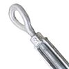 1/2" x 12" Eye/Jaw Turnbuckles for Wire Rope Cable - 2 ea.