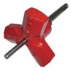 Armeg EBS.Round.Set EBS Tri-Cut Round Cutter Comes with SDS Plus Drive Adaptor