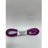 Wireless Gear 3ft. Micro Sync & Charge Cable Tangle Free Cord, Purple