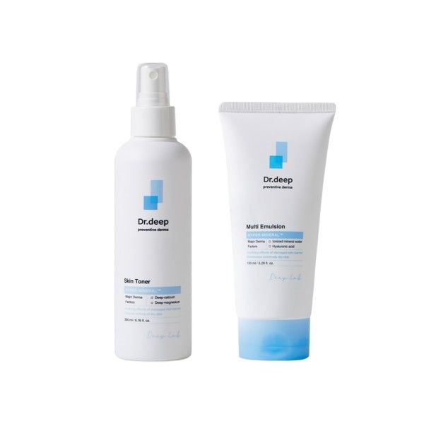 [Dr. Deep] Single Set (Skin Toner + Multi Emulsion)