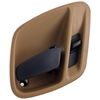 Dorman 81651 Interior Door Handle Compatible with Select Jeep Models, Brown; Smooth
