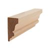 EWSC11 Solid Crown 1-3/4" High x 13/16" Deep Moulding. Unfinished, Maple, 42"