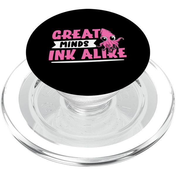 Squids: Great Minds Ink Alike PopSockets PopGrip for MagSafe