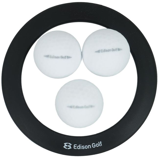 Edison Golf Silent Ball Putter Practice with Target Cup Edison Golf