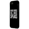 iPhone SE (2020) / 7/8 Music Quotes Communication Quotes Expression Smartphone Case