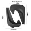 4X Car Mud Flaps Splash Guards for Front or Rear Auto Universal Accessories Part