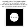 Lighthouse Square coin capsules QUADRUM, inner diameter 16 mm