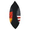 American German USA Germany Flag Throw Pillow