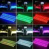 For Car SUV Interior Decor Neon Atmosphere LED Light Strip Bar Remote Control