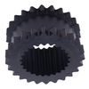 Demfec Coupling Sleeve Elastomer 9JE Compatible with S-Flex series, Solid Design, 6" OD, 3" Elastomer Length,1800 in-lbs Nominal Torque