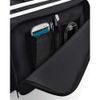 BagBase BG075BKWH Retro Bowling Bag - Black/White, Medium