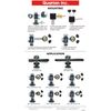 Quarton QLM-1165 Module Mount Bracket Clamp (Inner Diameter: 16.5±1mm)