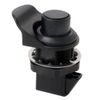 Southco Keylocking Flush Knob Latch Black Plastic - 93-304