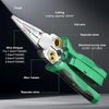 8 in 1 Wire Stripping Pliers Voltage Tester Multi-Function Stripper Electrician