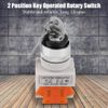 Key Operation Switch 2 Position Key Lock Switch LAY37-11Y 21 220V 5A Rotary Selector with 2 Keys