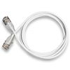 Wantec CAT6a UTP Network Patch Cable, 0.5m, White, 2.8mm Diameter