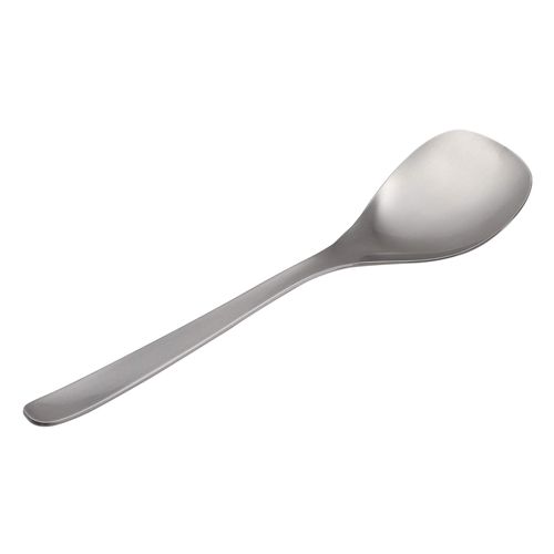 Sori Yanagi #1250 Stainless Steel Serving Spoon, Length: 9.8 inches (24.8 cm), Made in Japan