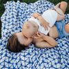 aden + anais Silky Soft Swaddle 3 Pack, Indigo