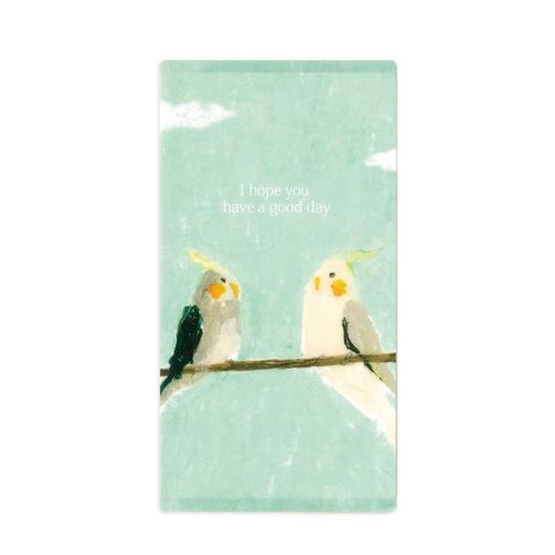 DESIGNERS JAPAN Antibacterial Treatment Mask Case, Portable, Thin, Foldable, 3 Pockets, Made in Japan, Sunny Sky