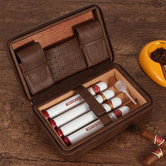 GALINER Mini Cigar Hygrometer Portable Accurate Humidor