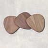 Pebble Placemat Set - Wood 2 Placemats Large 38cm Cherry