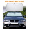 Foldable Sunshade Sun Shade Front Window Windshield Cover Visor For Ford EDGE
