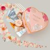 Sanctuary Spa Gift Set, Lost In The Moment Vegan Beauty Gift Box With Face Mask, Hand Cream, Foot Cream, Salt Scrub, Body Butter and Bubble Bath For Women, Her, Birthday