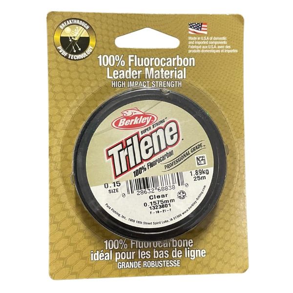 Berkley Trilene Fluorocarbon 0.60mm 25m Clear