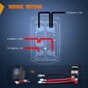 Nilight Reverse Lights Rocker Switch Led Light Bar Switch 5 Pin Laser On Off