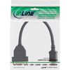 InLine® 17670I HDMI Male to DVI Female Cable (0.2 m)